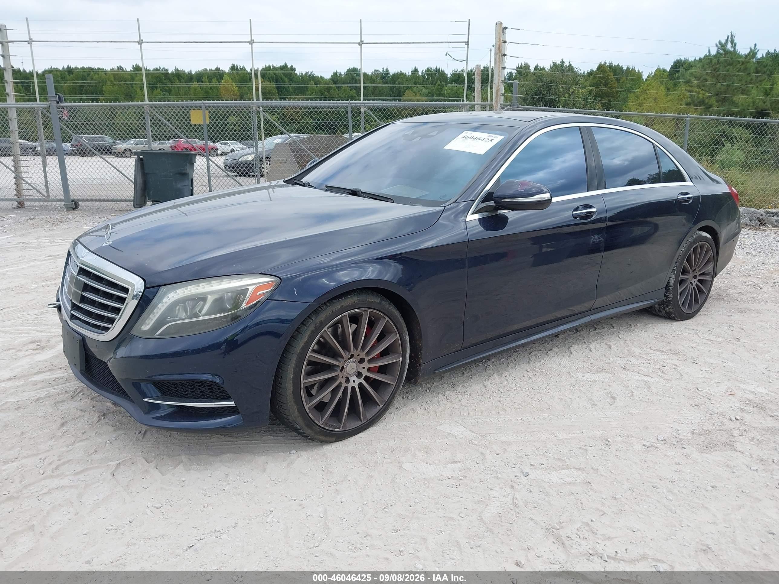 2015 MERCEDES-BENZ S 550 4MATIC — I2