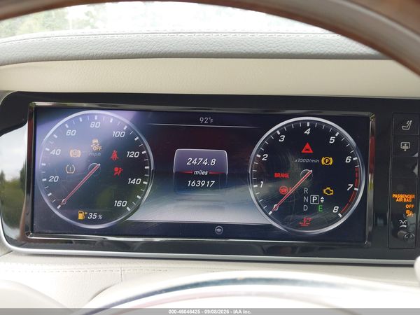 2015 MERCEDES-BENZ S 550 4MATIC — I7