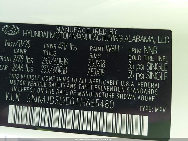 2026 HYUNDAI TUCSON SEL