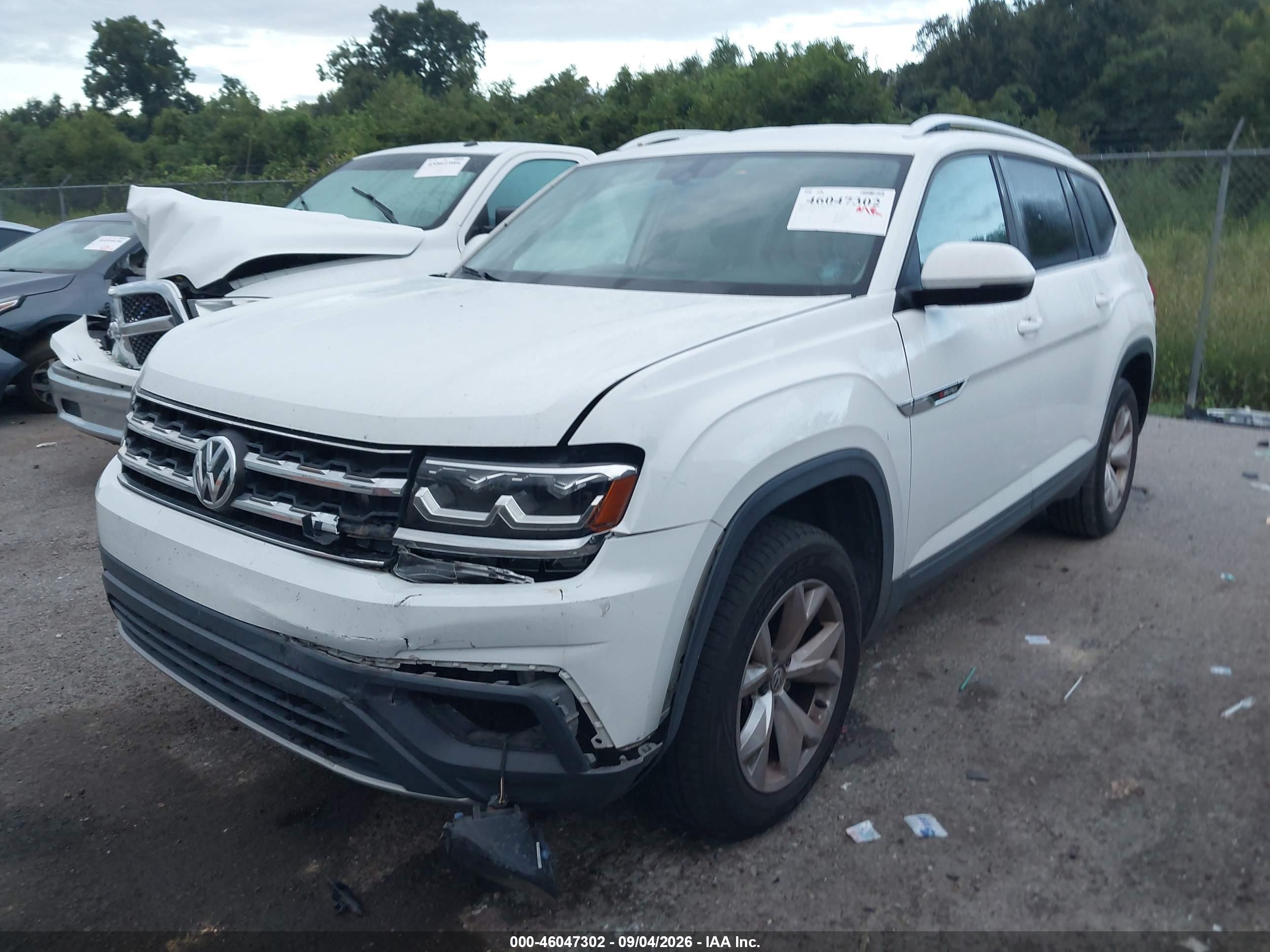 2018 VOLKSWAGEN ATLAS 3.6L V6 SE — I2