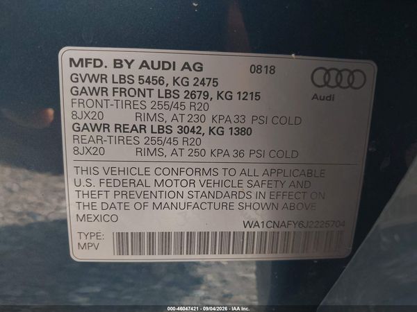 2018 AUDI Q5
