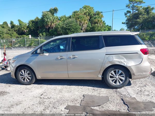 2016 KIA SEDONA LX — I117
