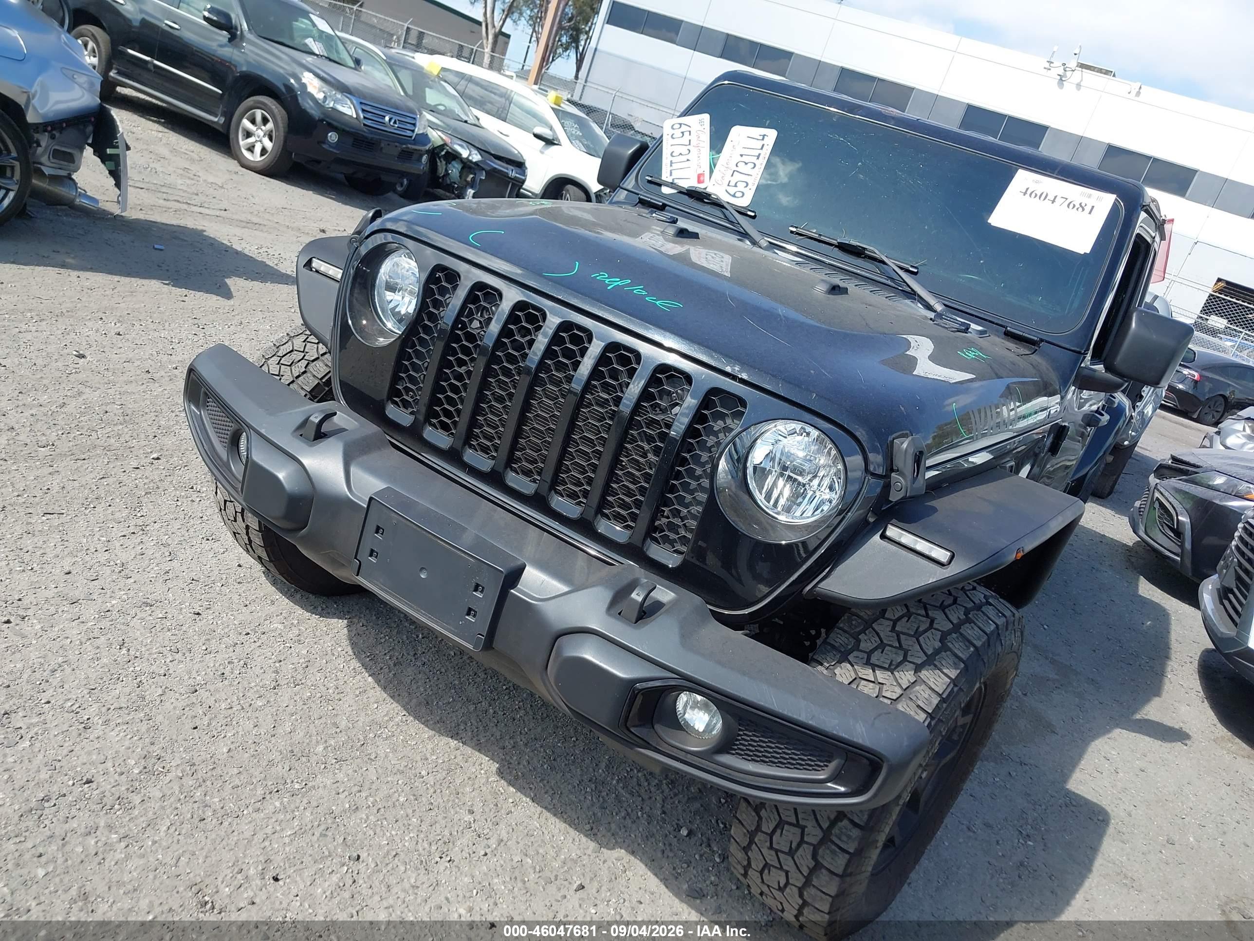 2022 JEEP GLADIATOR WILLYS 4X4 — I2