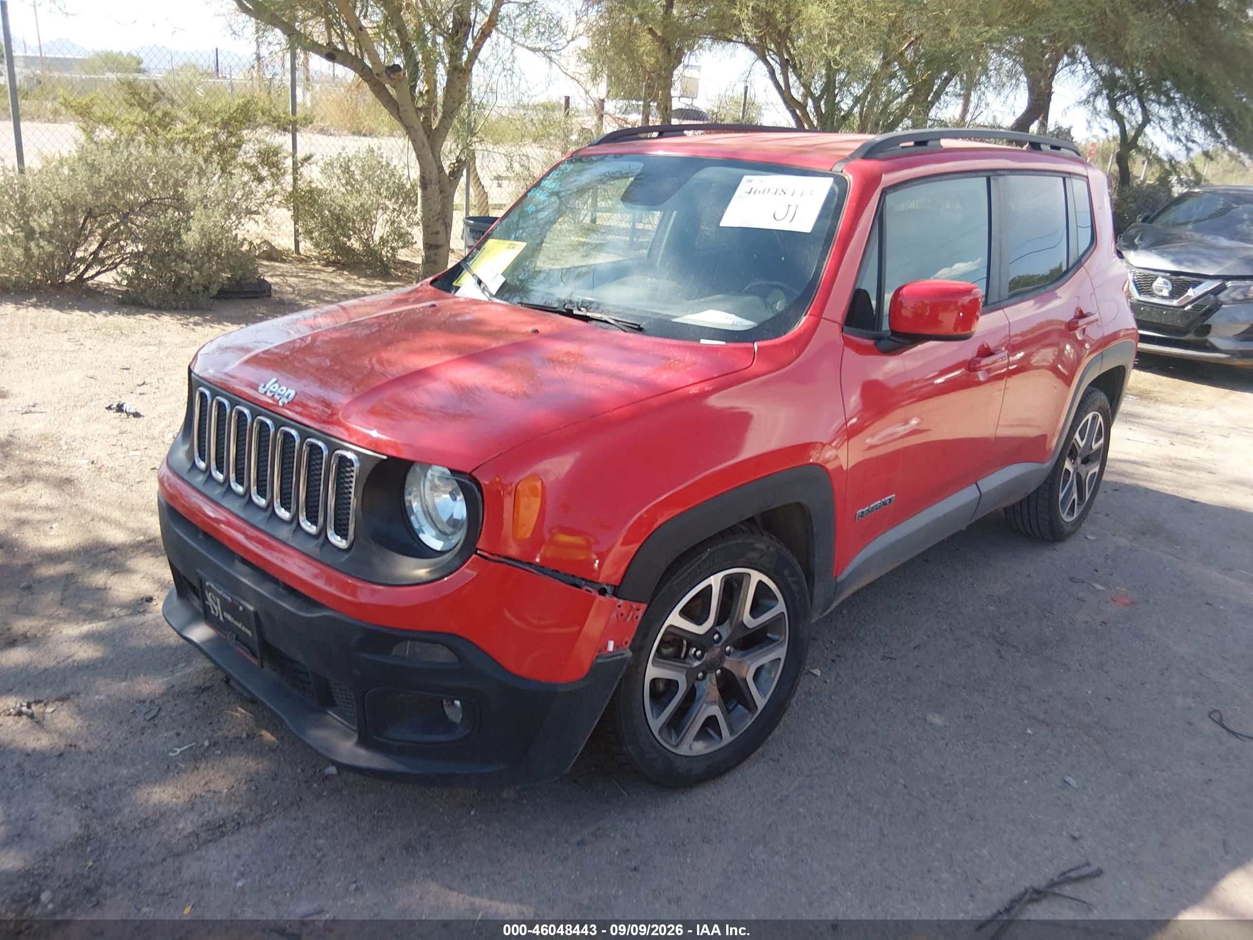 2016 JEEP RENEGADE LATITUDE — I2