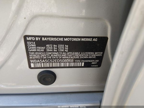 2014 BMW 528I — I9