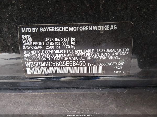 2016 BMW M3