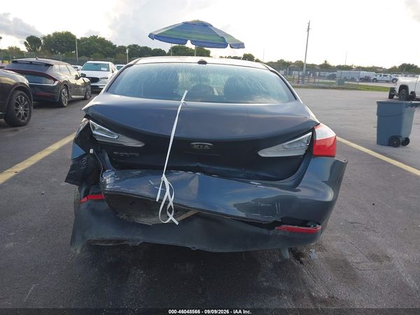 2016 KIA FORTE LX — I6