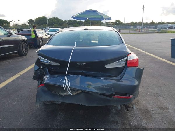 2016 KIA FORTE LX — I119