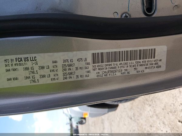 2016 JEEP PATRIOT HIGH ALTITUDE EDITION