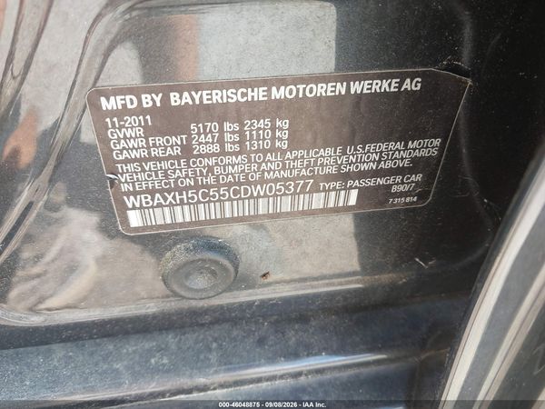 2012 BMW 528I XDRIVE