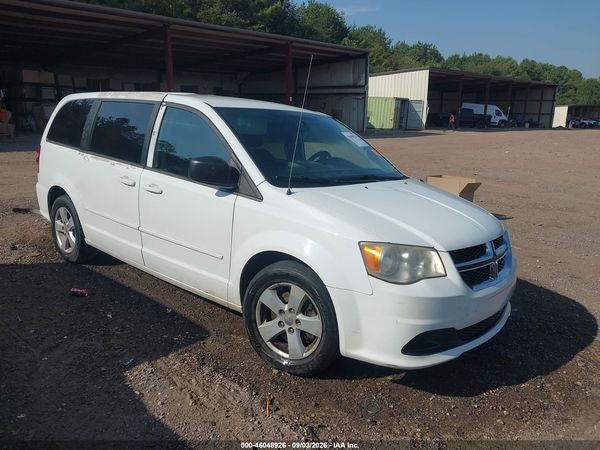 2013 DODGE GRAND CARAVAN SE — I1