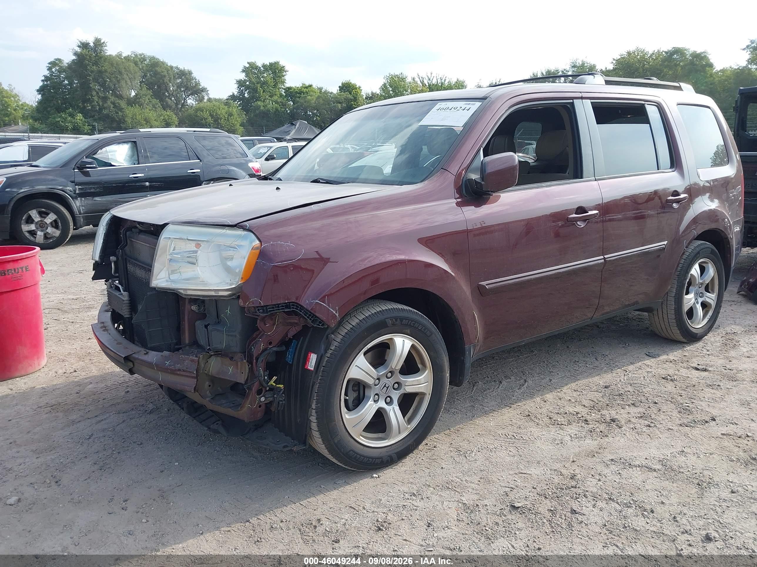 2015 HONDA PILOT EX-L — I2