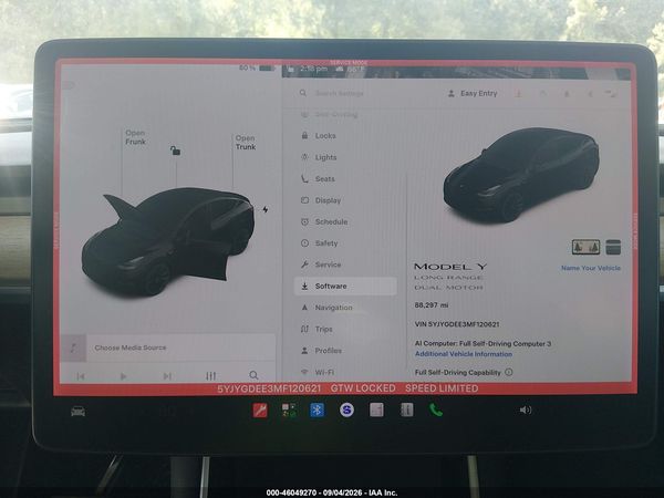 2021 TESLA MODEL Y