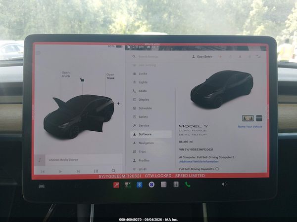 2021 TESLA MODEL Y