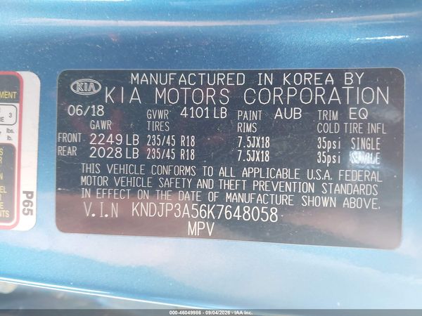 2019 KIA SOUL + — I9