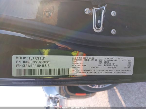 2025 JEEP WAGONEER L SERIES II 4X4