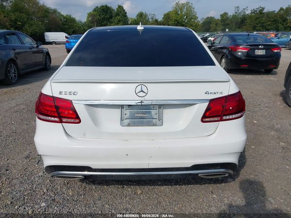 2016 MERCEDES-BENZ E 350 4MATIC