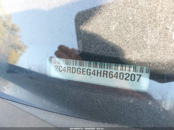 2017 DODGE GRAND CARAVAN GT — I9