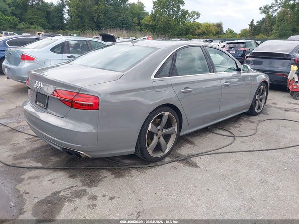 2015 AUDI S8 4.0T — I4