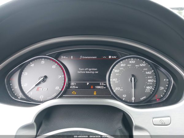 2015 AUDI S8 4.0T — I7
