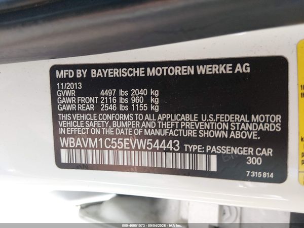 2014 BMW X1 SDRIVE28I — I9