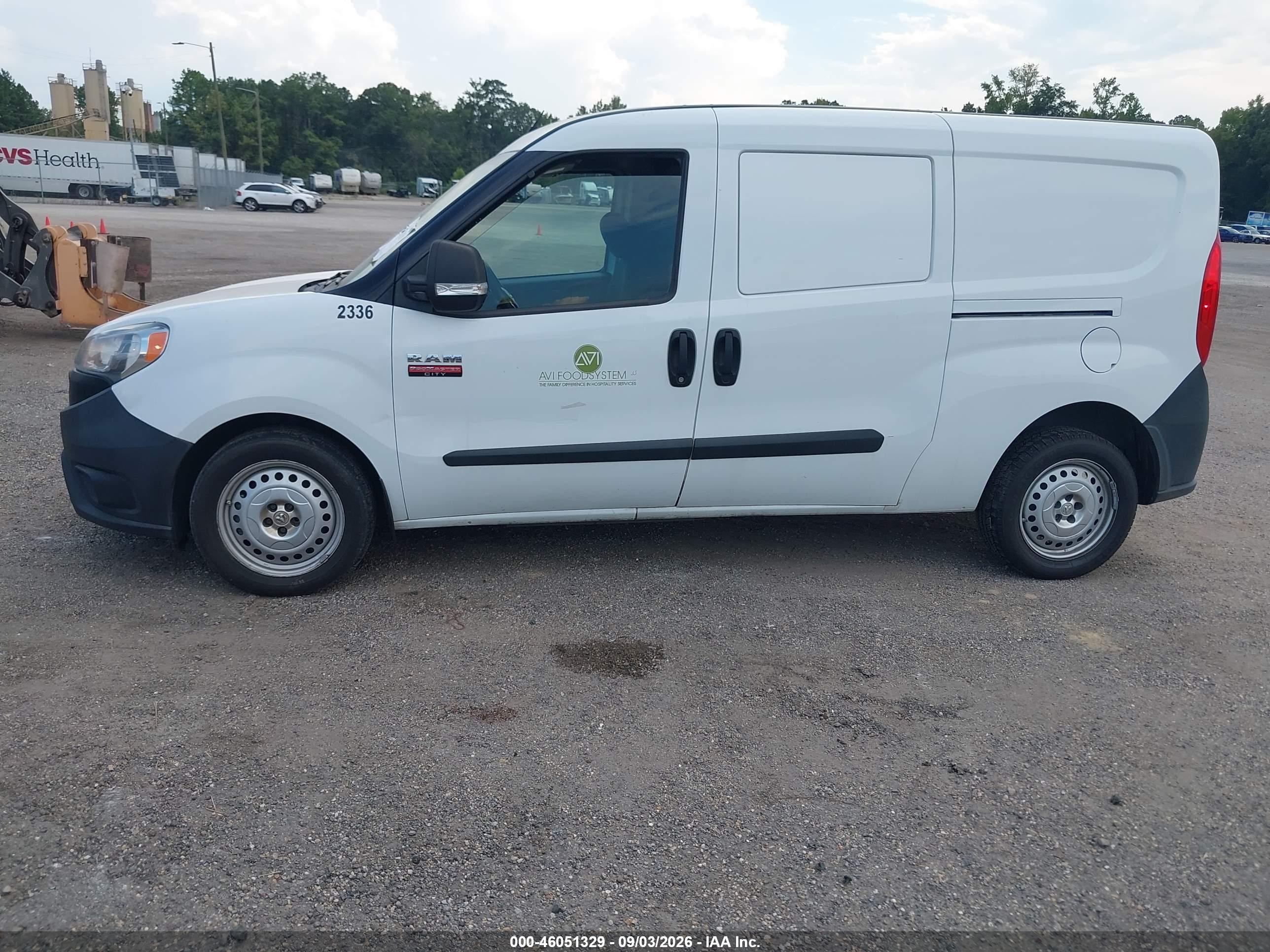 2020 RAM PROMASTER CITY TRADESMAN