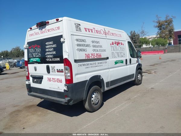2019 RAM PROMASTER 1500 HIGH ROOF 136 WB — I4