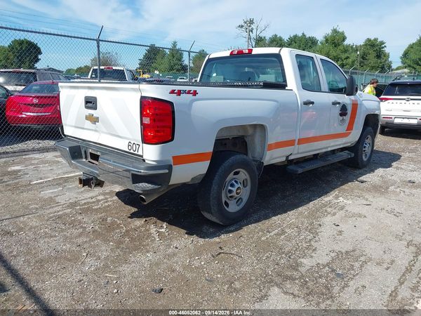 2018 CHEVROLET SILVERADO 2500HD WT — I4