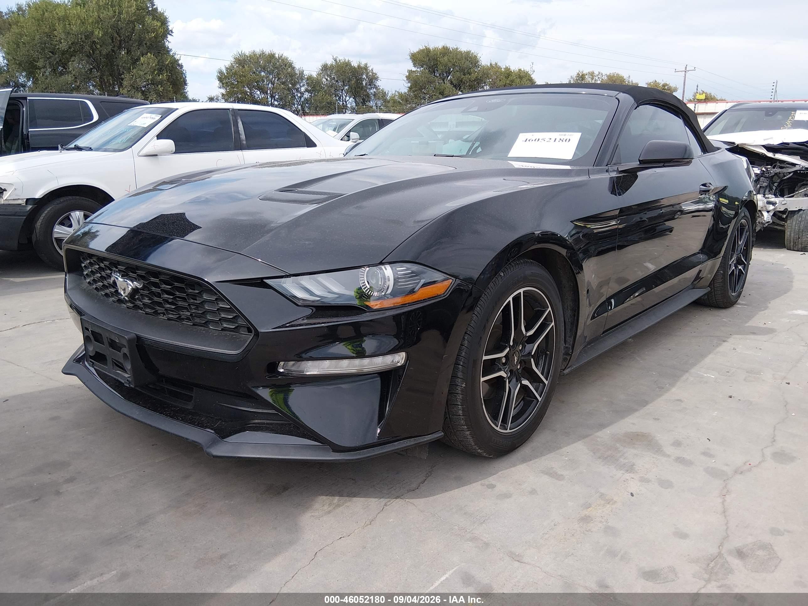 2022 FORD MUSTANG ECOBOOST PREMIUM — I2