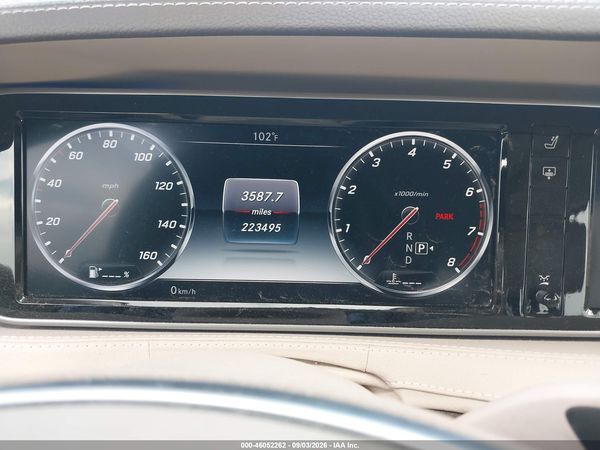2015 MERCEDES-BENZ S 550 S550