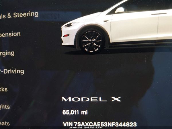 2022 TESLA MODEL X — I118