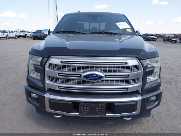 2017 FORD F-150 PLATINUM