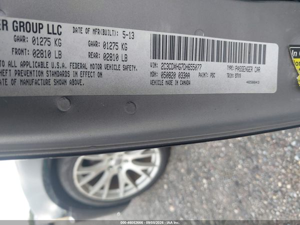 2013 DODGE CHARGER SXT