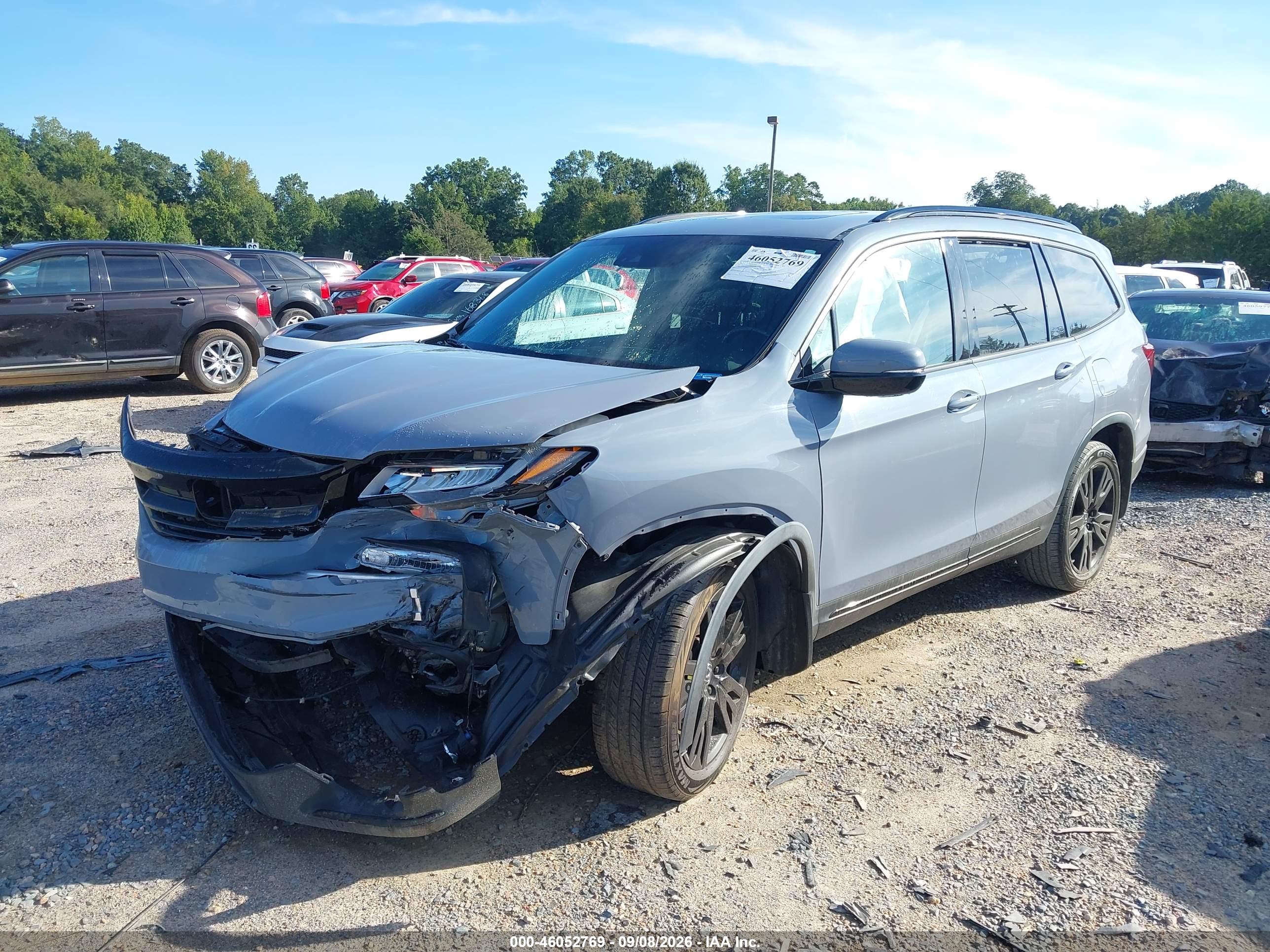 2022 HONDA PILOT AWD BLACK EDITION — I2