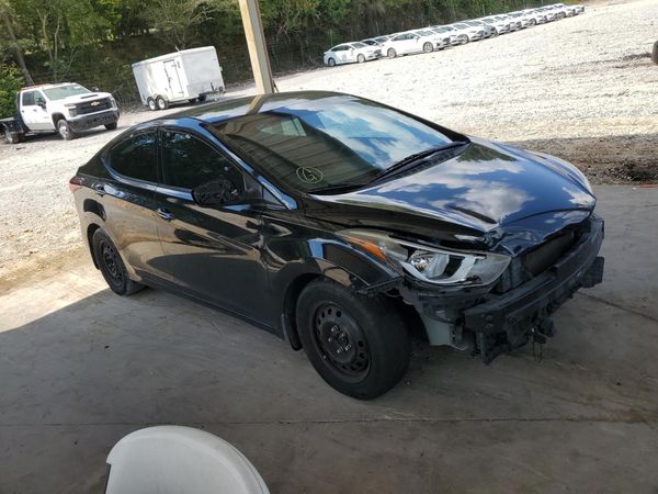2016 HYUNDAI ELANTRA — Passenger 3/4