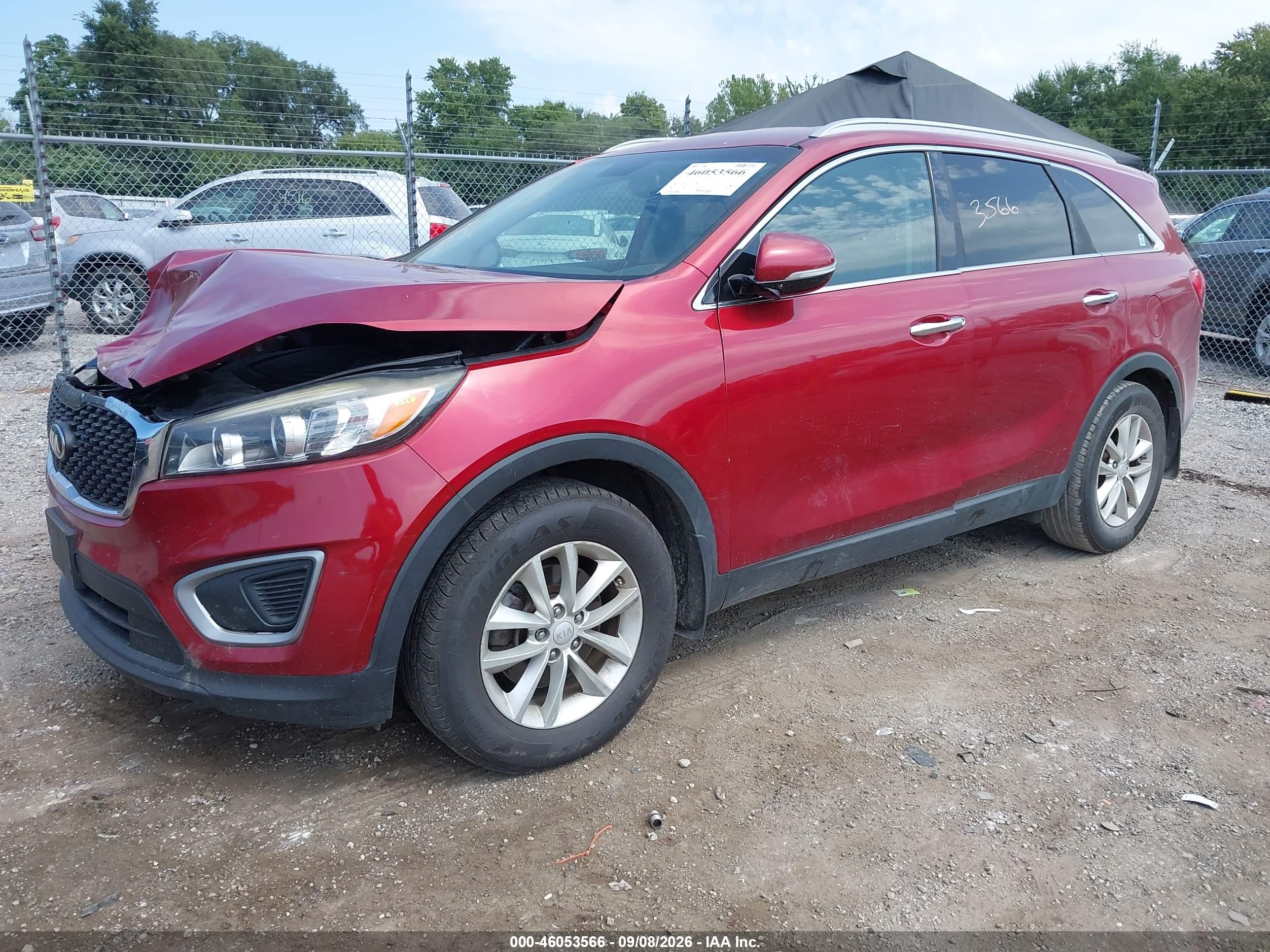 2017 KIA SORENTO 3.3L LX — I2