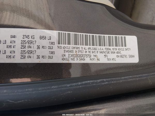 2016 DODGE GRAND CARAVAN SE PLUS