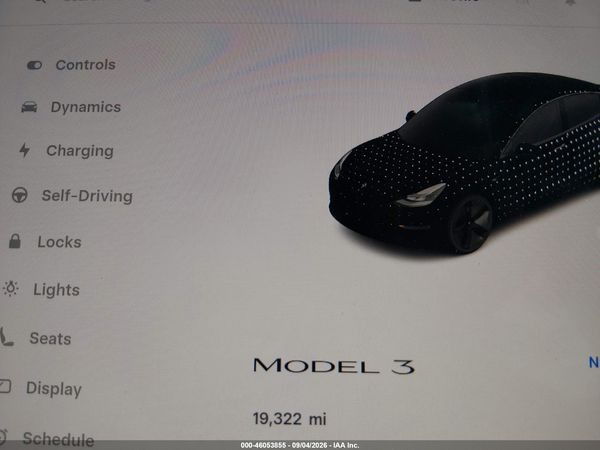2023 TESLA MODEL 3 REAR-WHEEL DRIVE — I118