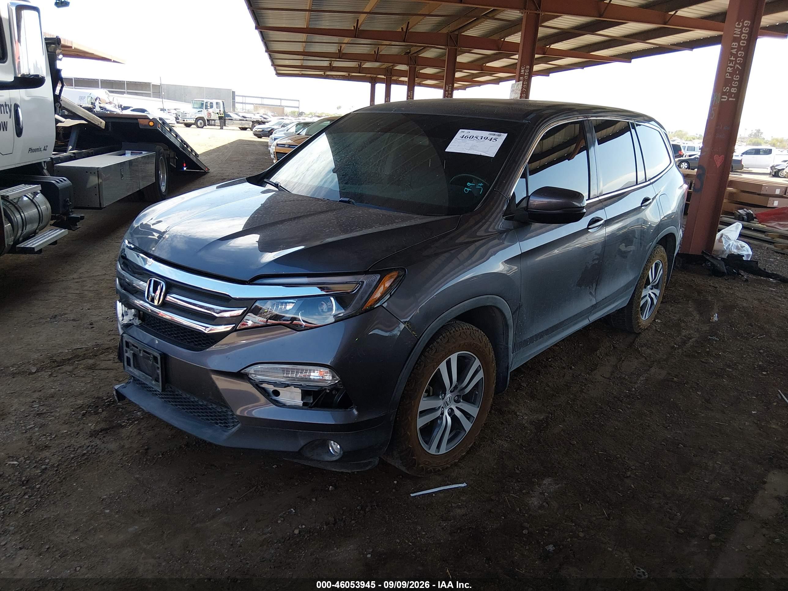 2018 HONDA PILOT EX-L — I2