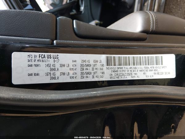 2018 JEEP GRAND CHEROKEE HIGH ALTITUDE 4X2 — I9