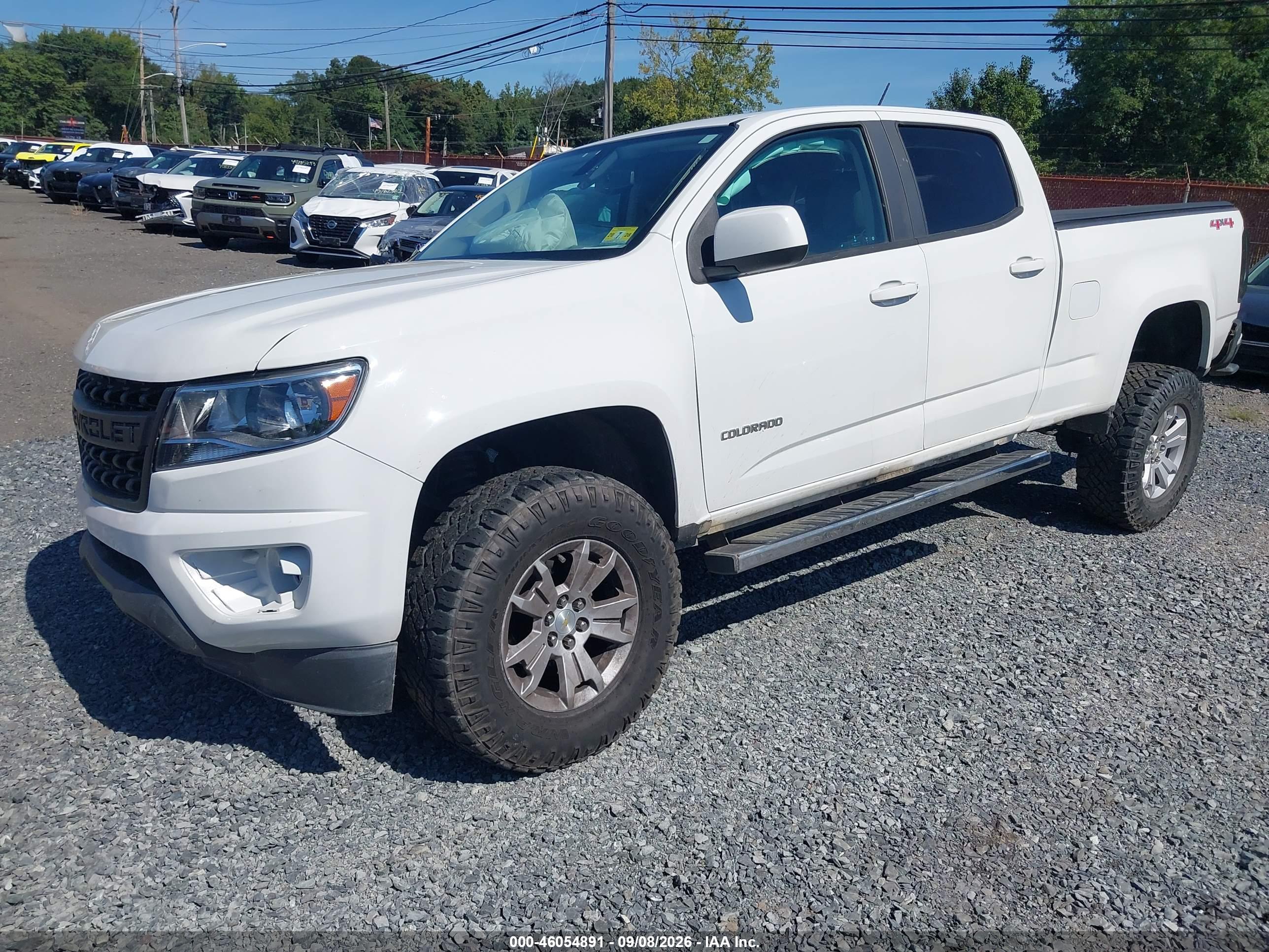 2020 CHEVROLET COLORADO 4WD  LONG BOX WT — I2