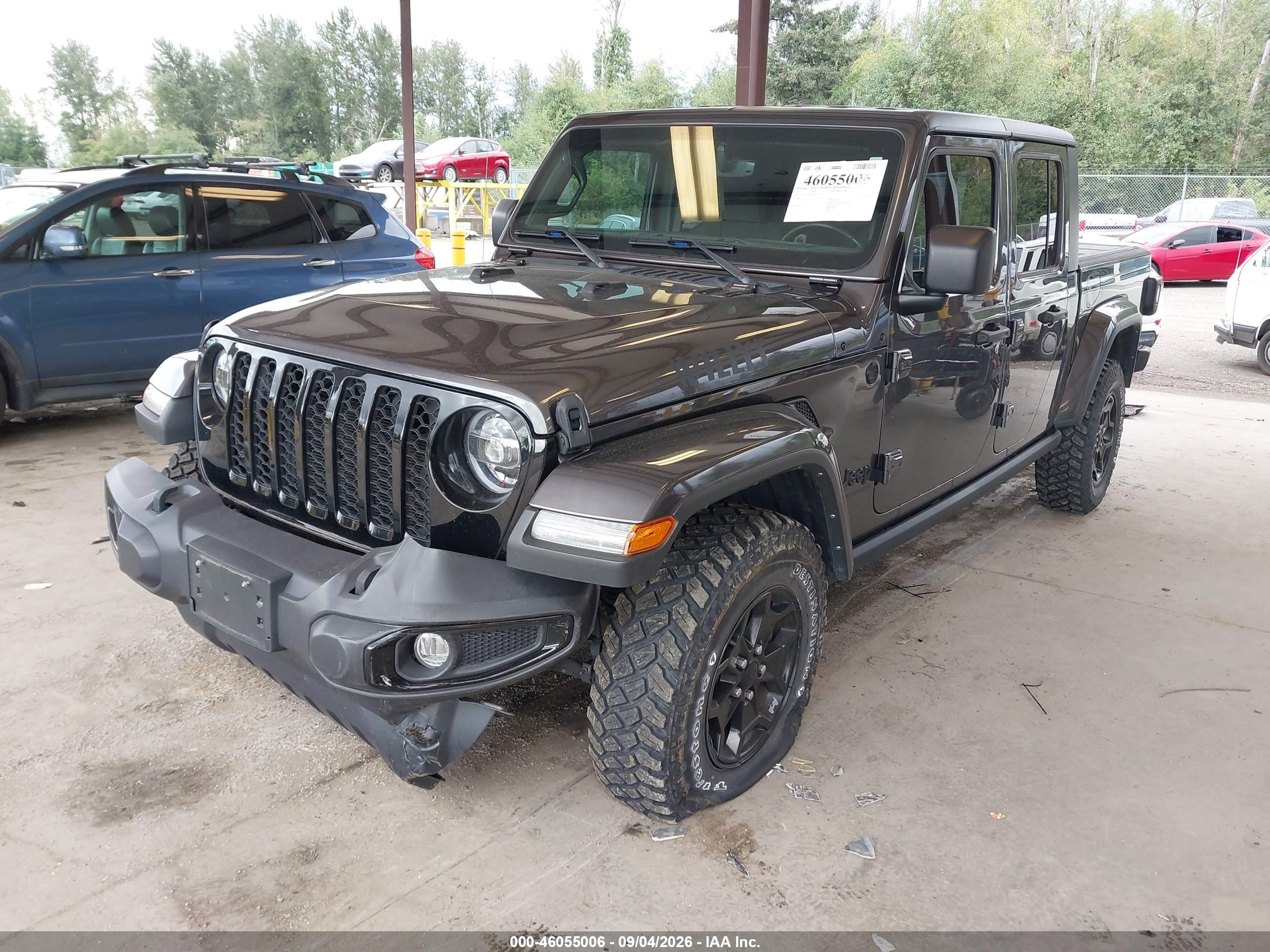 2022 JEEP GLADIATOR WILLYS 4X4 — I2