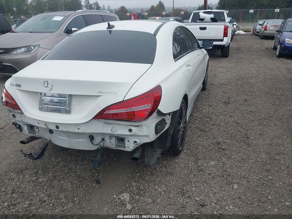 2018 MERCEDES-BENZ CLA 250 4MATIC — I4