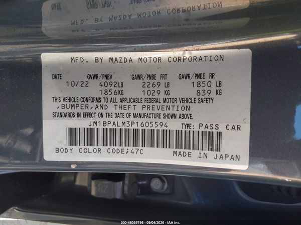 2023 MAZDA MAZDA3 2.5 S CARBON EDITION