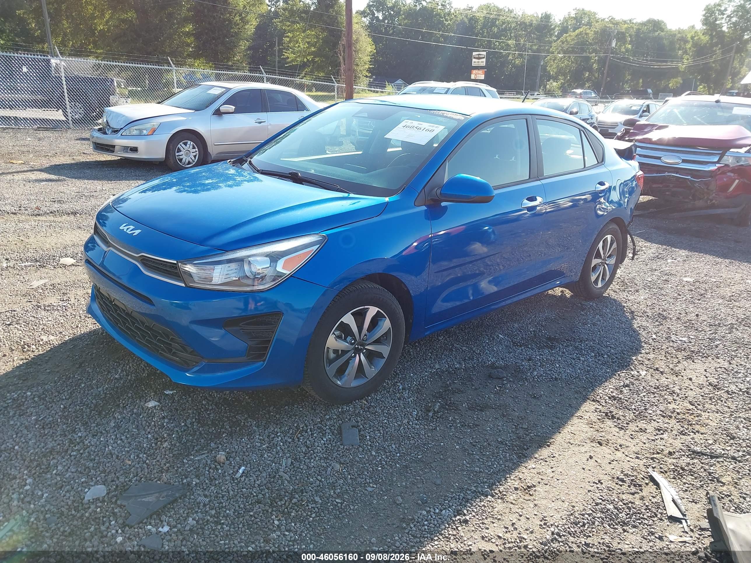 2022 KIA RIO S — I2