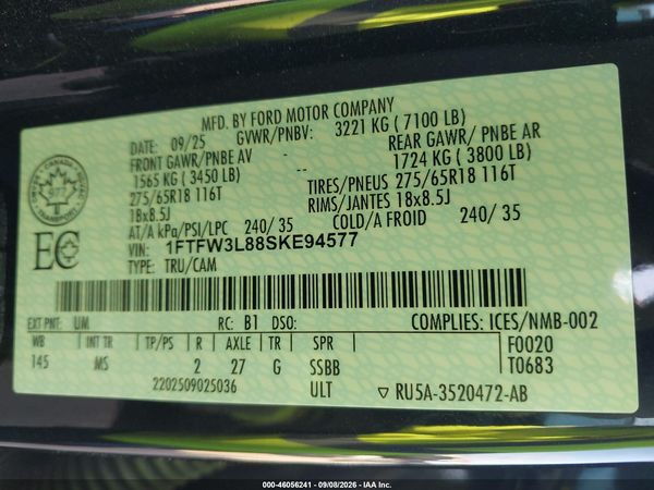 2025 FORD F-150 XLT