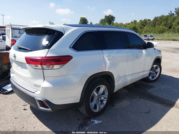 2019 TOYOTA HIGHLANDER LIMITED — I4