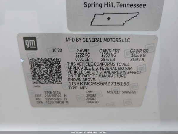 2024 CADILLAC XT5 FWD PREMIUM LUXURY