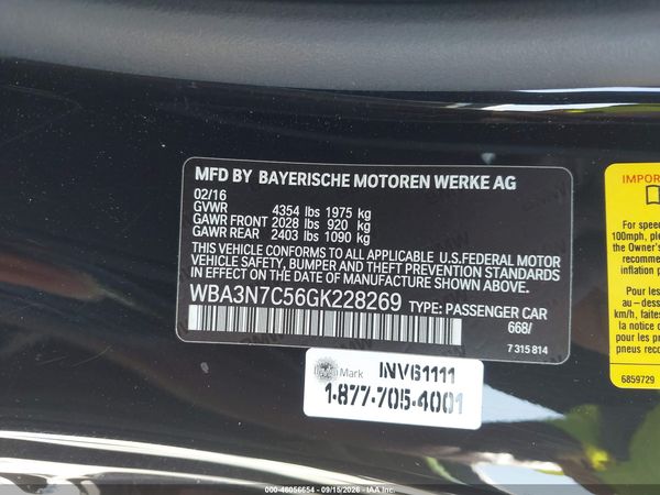2016 BMW 428I — I9