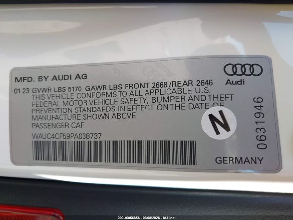 2023 AUDI S5 SPORTBACK